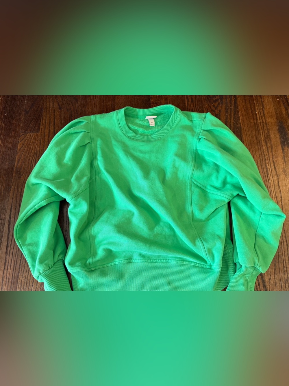 Bright Green Crewneck Sweatshirt